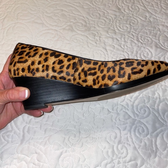 Talbots size 8M Laney wedges calf hair - Picture 11 of 17